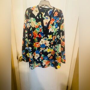 Ralph Lauren Floral tunic blouse
